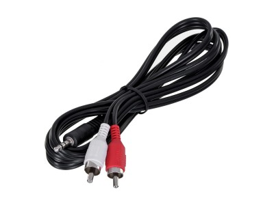 Gembird 1.5m, 3.5mm/2xRCA, M/M