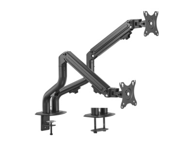 Gembird MA-DA2-02 Adjustable desk 2-display mounting