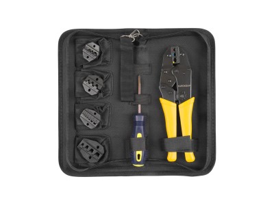 Crimping Tool with Replaceable Jaws (Set)