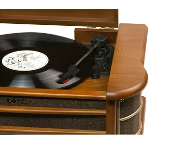 Retro wooden music center Denver MCR-50MK3