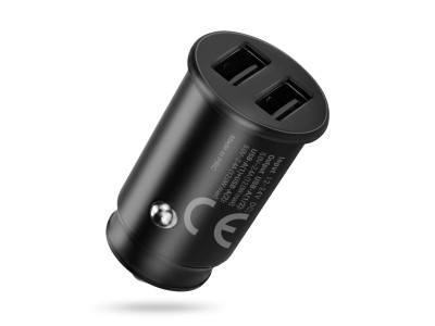 Car charger 2 X USB 12W