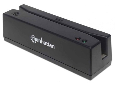 Manhattan USB-A Magnetic Strip Card Reader