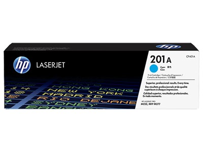 HP 201A cartridge, cyan