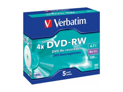 Matricas DVD-RW SERL Verbatim 4.7GB