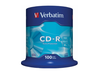 Matricas CD-R Verbatim 700MB 1x-52X Extra