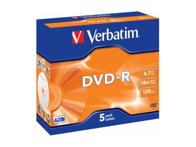 Matricas DVD-R AZO Verbatim 4.7GB