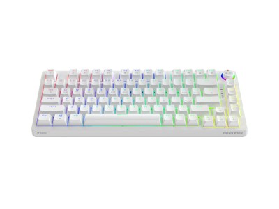 Klaviatūra Savio Wireless Mechanical Phenix White