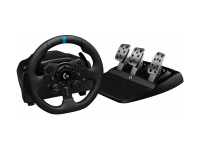 Spēļu stūre Logitech G923 PS4/PS5/PC Black