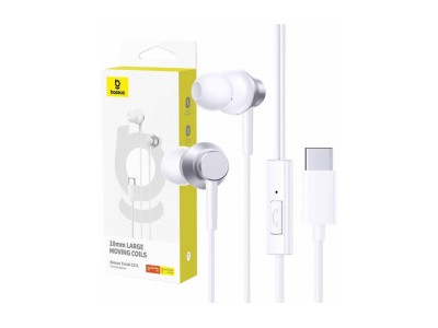 Austiņas Baseus Encok CZ11 White