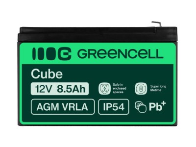 Akumulators GreenCell AGM VRLA 12V 8