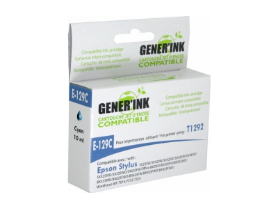 Tintes kārtridžs GenerInk Epson T1292C Cyan