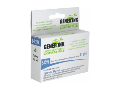 Tintes kārtridžs GenerInk Epson T1294Y Yellow