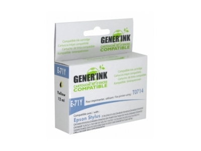 Tintes kārtridžs Generink Epson E-71Y Yellow