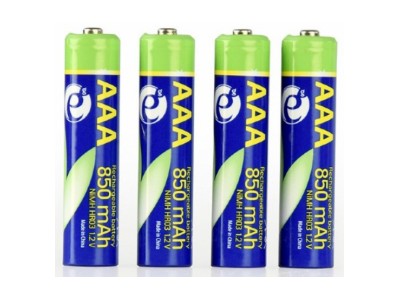 Energenie Rechargeable AAA Batteries 4pcs