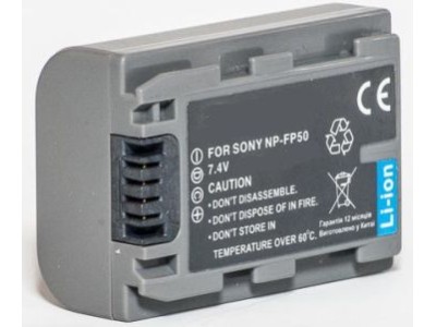 Sony, battery NP-FP50