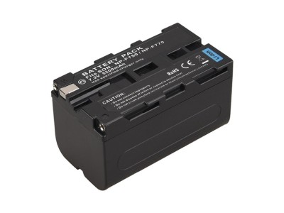Sony NP-F750 battery, 5200mAh