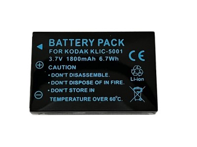 Kodak, battery KLIC-5001, DB-L50