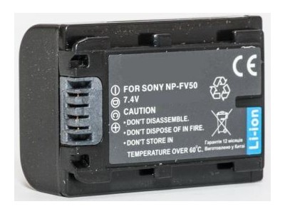 Sony, battery NP-FV50