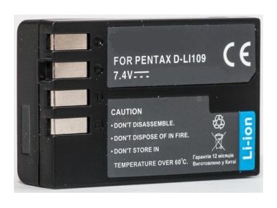 Pentax, battery D-Li109