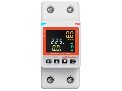 Smart Energy Sensor, 2P+N, 63A, Wi-Fi