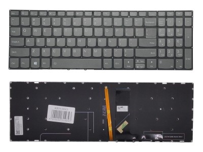 Keyboard LENOVO IdeaPad 520-15ikb, red backlit