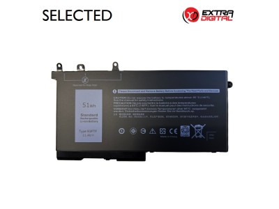 Notebook Battery DELL D4CMT, 47Wh, Extra