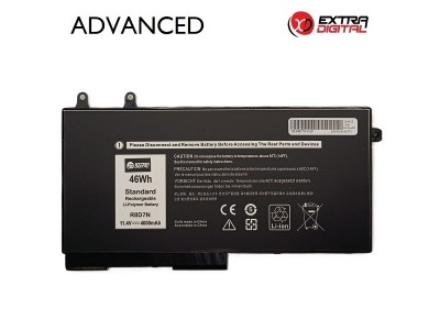Notebook Battery DELL R8D7N, 4000mAh, Extra