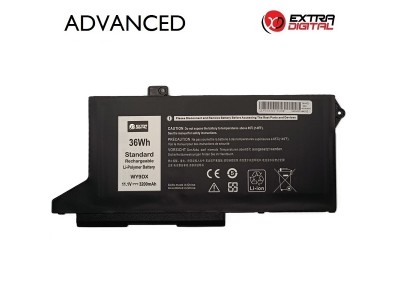 Notebook Battery DELL WY9DX, 3200mAh, Extra