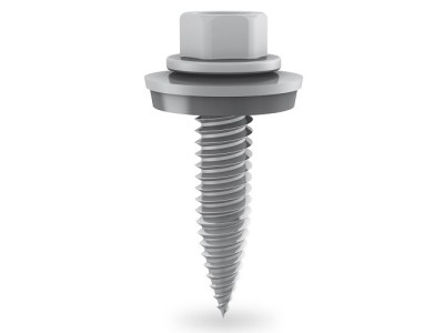 Self-tapping screw 6x25mm, stainless steel with