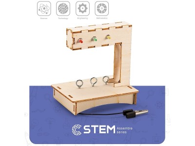 Wooden Assembly Kit Traffic Lights, STEM