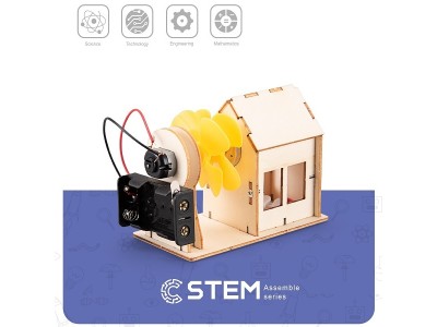 Wooden Assembly Kit Tank, STEM Educational