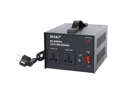 Voltage Transformer 110VAC-220VAC/ 220VAC-110VAC, 500VA