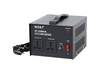 Voltage Transformer 110VAC-220VAC/ 220VAC-110VAC, 1500VA