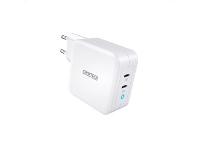 Charger CHOETECH GaN 2xUSB Type-C: 100W