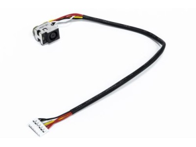 Power jack with cable, HP DV6