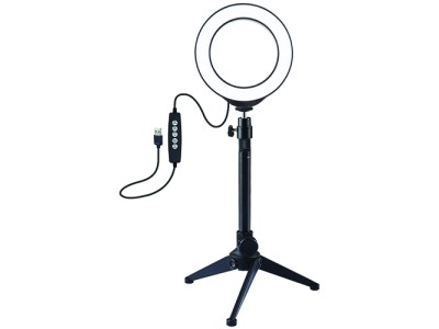 LED Ring Lamp 12cm With Desktop