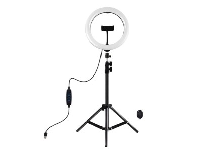 LED Ring Lamp 26cm With Desktop