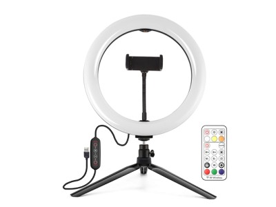 LED Ring Lamp 26cm With Tripod
