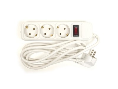 Extension cord 1.8m, 3 sockets