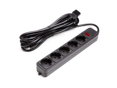 UPS-Rated Extension Cord 5m, 5 sockets