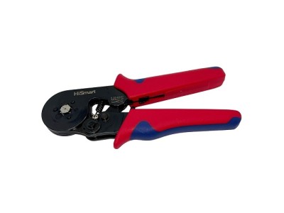 Self-adjusting crimping plier