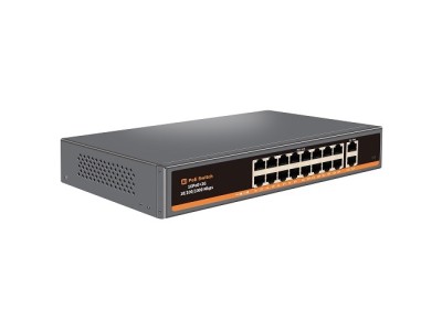 PoE switch 16x 100Mbps PoE +