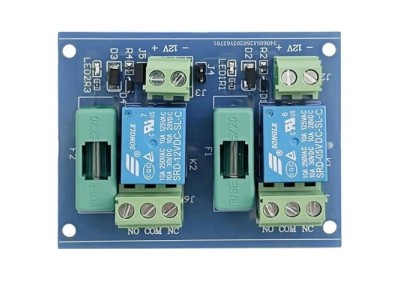 2-Channel Relay Switching Board 12V DC