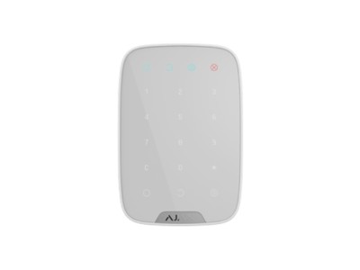 Ajax KeyPad Wireless touch keyboard (white)