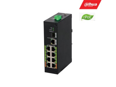 EPoE switch 100Mbps 8portu+1G uplink