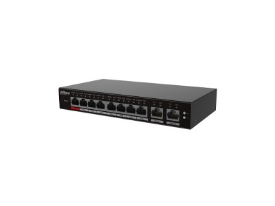 PoE switch 100Mbps 8portu+2G uplink S4100-8ET2GT-96-C