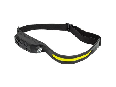 Flashlight COB +XPE Sensor Rechargeable Headlamp