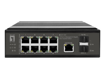 LevelOne IGP-1091 10-Port L3 Managed 2