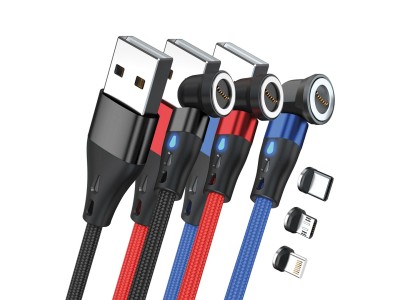 RealPower Magnetic cable 3 Amp Set