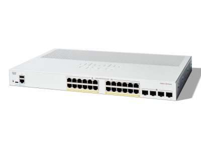 Cisco Catalyst 1200-24P-4X Smart Switch, 24